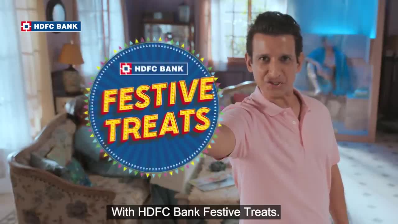 Get Best Festival Offers on Cards, EasyEMI and Loans with Sharman Joshi | HDFC Bank Festive Treats