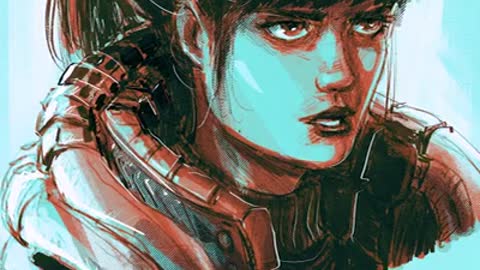 Digital Art time lapse procreate art #shorts