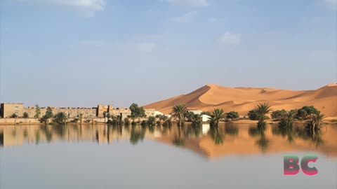 Sahara Desert is flooding after receiving a year’s worth of rain in 2 days