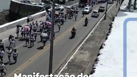 Manifestação dos professores municipais de São Luís