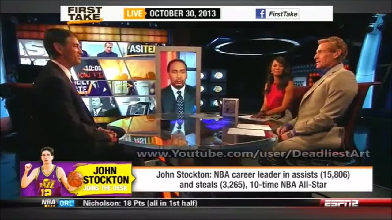 John Stockton choose nba goat espn