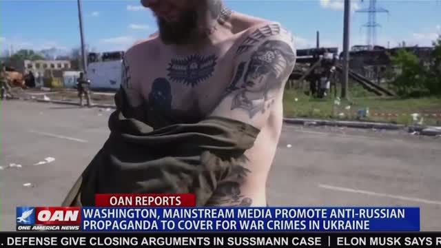 OAN reporting the truth about neo-nazis and NATO provocation in Ukraine.