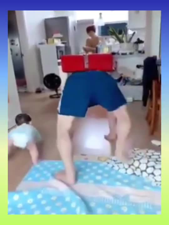 Funny baby video - When you have a cute naughty