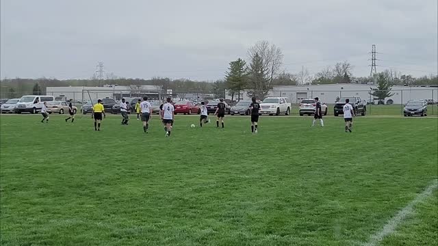 Luke slides in the box!