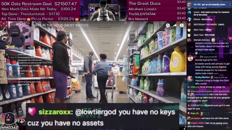 Lowtiergod Gets told he has no keys because he has no assets