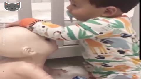 Kid Decides Creepy Zombie Doll Is His New Favourite Toy