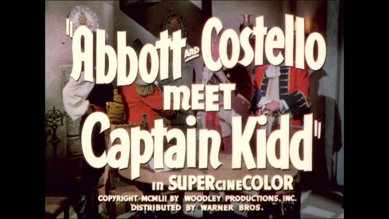 Abbott and Costello Meet Captain Kidd (1952) ORIGINAL TRAILER