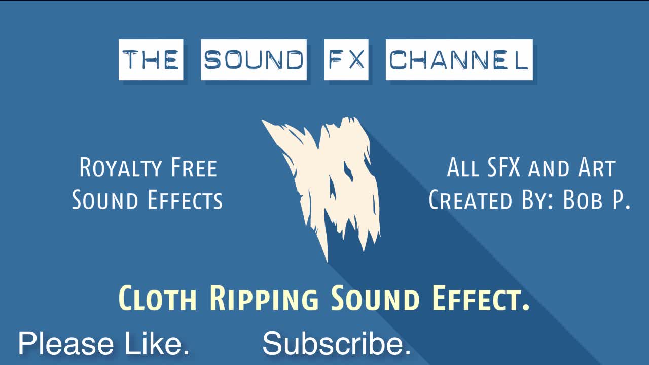 free cloth ripping sound effect no copyright