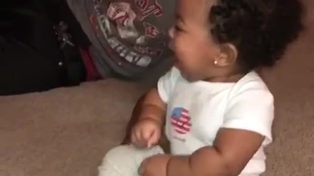 The cure to every bad day!👶🏽❤️😂
