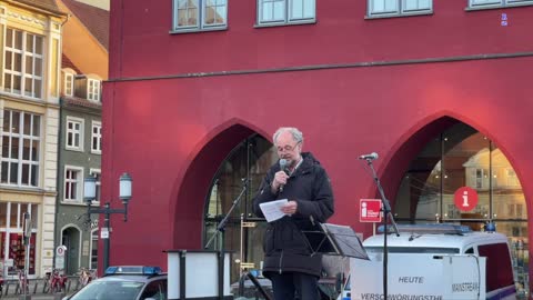 Greifswald: Redebeitrag von Martin aus HGW am 02-05-2022