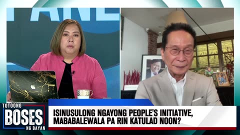 Isinusulong ngayong people's initiative, mababalewala pa rin katulad noon?