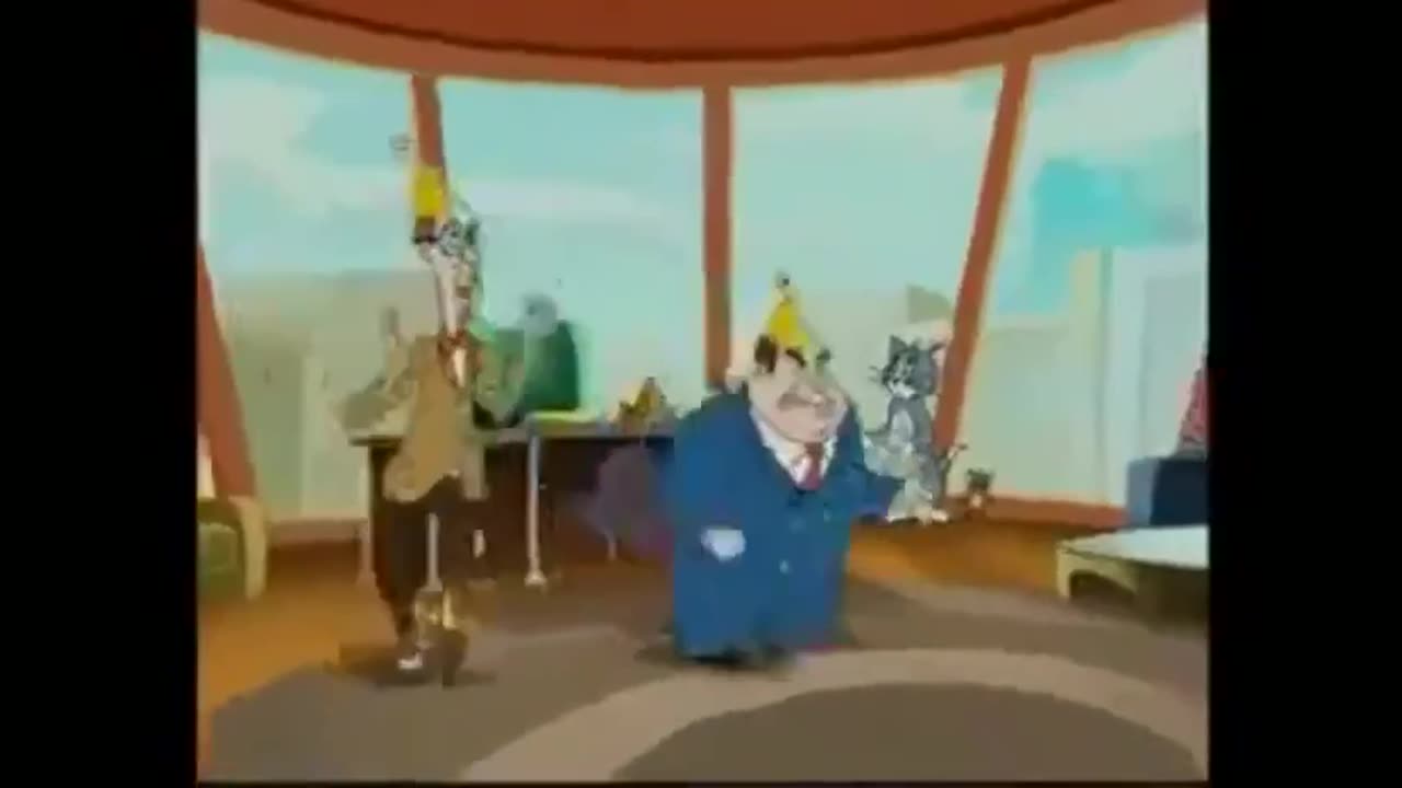 Tom and Jerry cartoon embedded with masonic rituals, devil worship and the all seeing eye