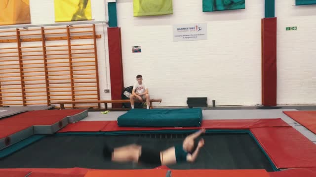 Chill Trampoline Flips