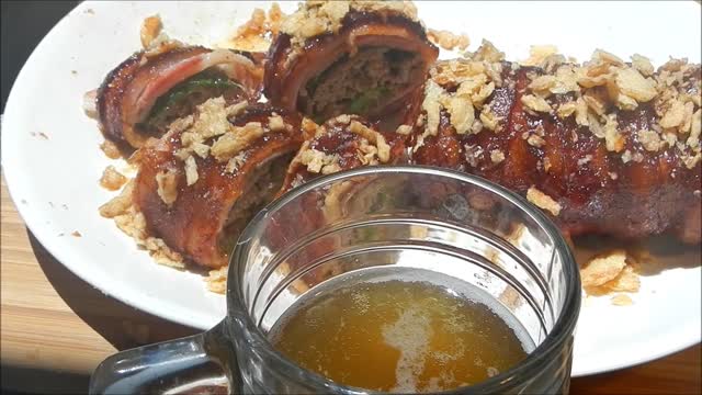 BBQ Bacon Sushi