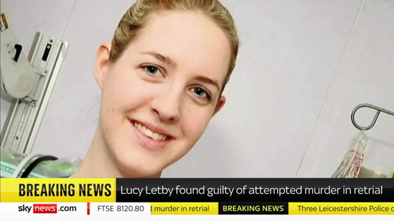 Lucy Letby found guilty of attempted murder of premature baby Sky News