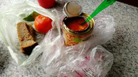 The most delicious lunch on the train!