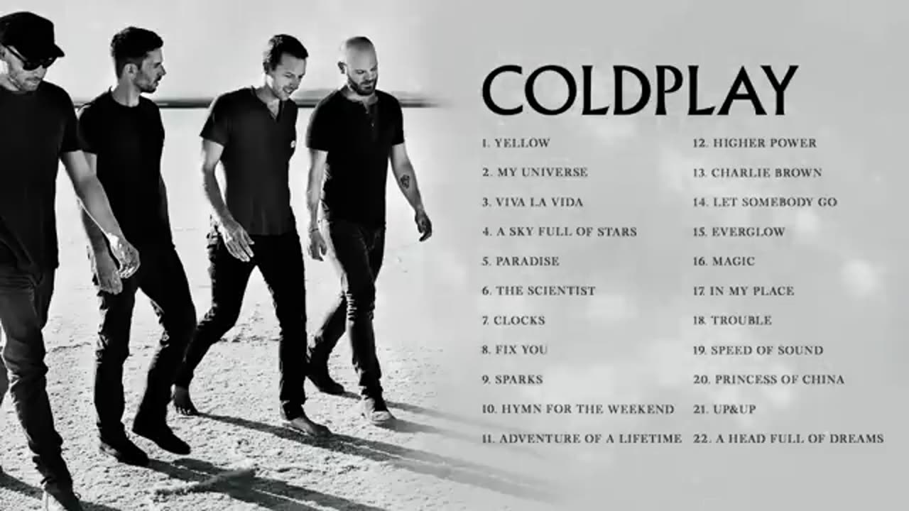 Coldplay Top Songs Playlist | Coldplay Greatest Hits Album | Yellow, Hymn For The Weekend