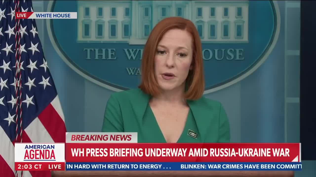 PSAKI: This is an opportunity for Biden to assess where Xi stands on Ukraine