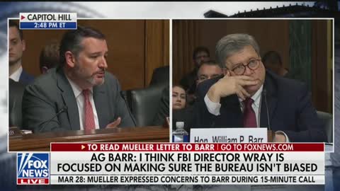 Ted Cruz questions AG Barr