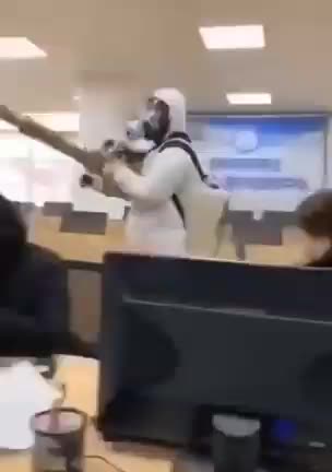 Office Sanitzed in China seems a BIT EXTREME