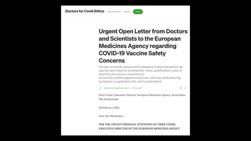 Dr. Michael Yeadon PHD - Ex VP of pfizer