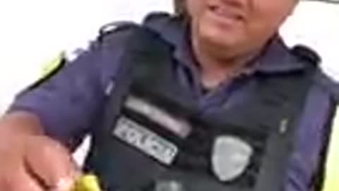 Veja só a reação dos policiais militares ‍️‍️