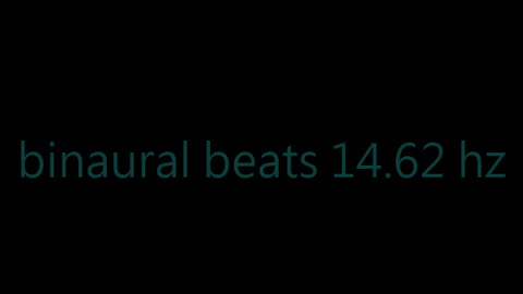binaural beats 14.62 hz