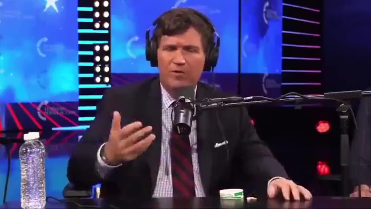 Tucker Carlson alluding that the U.S. government has an agreement with spiritual entities