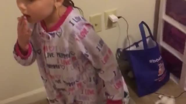 Girl Pulls Her Own Loose Tooth