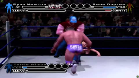 WWE Original Smackdown Vs. Raw PCSX2 CAW Season Mode Walkthrough Part 2 (PS2 Emulator)