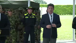 El ministro de Defensa se pronuncia tras captura de alias Otoniel