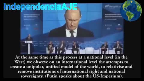 Putin lo anticipaba. Año 2016.