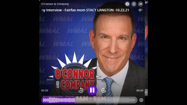 Fairfax County Mom Confirms AG Garland sent Feds 10/24/2021