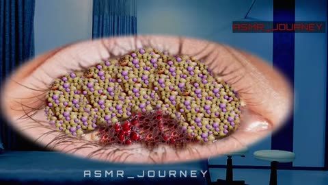 ASMR Eye Cleaning: Maggot & Dog Tick Removal Animation | Ultimate Treatment & Care"