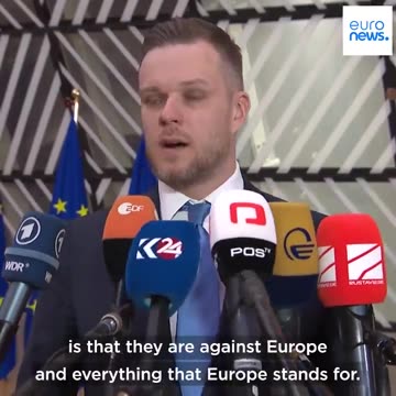 Litauens Außenminister Gabrielius Landsbergis ist wütend auf Ungarn