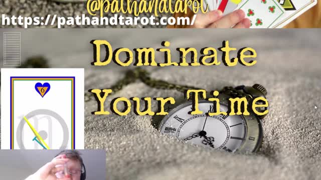 Dominate Your Time. 10 of Wands, PathandTarot in 60 Seconds.
