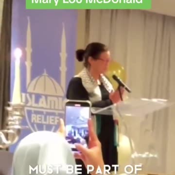 inn Féin leader Marylou McDonald says Muslims must be part of shaping the new Ireland.