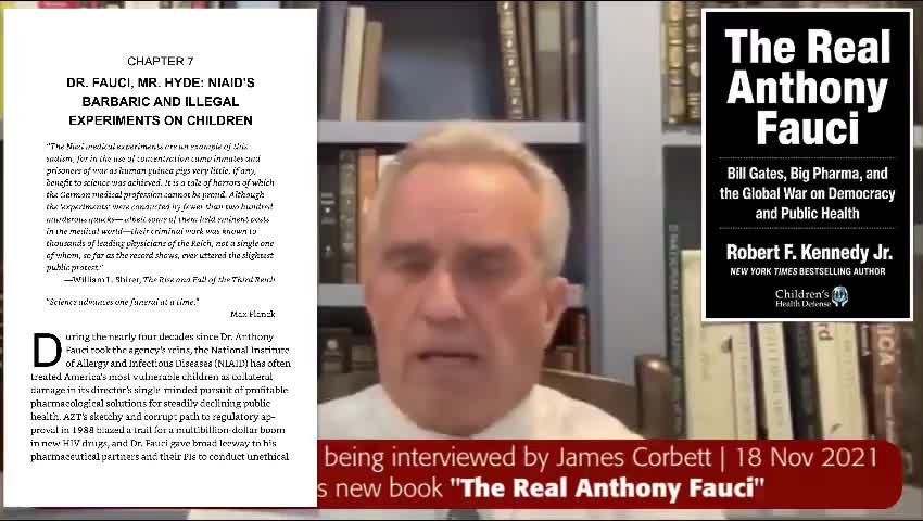 Anthony Fauci did illegal and barbaric experiments on children notes Robert F. Kennedy, Jr