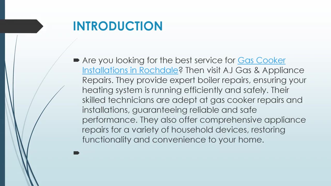 Get The Best Gas Cooker Installations in Rochdale.