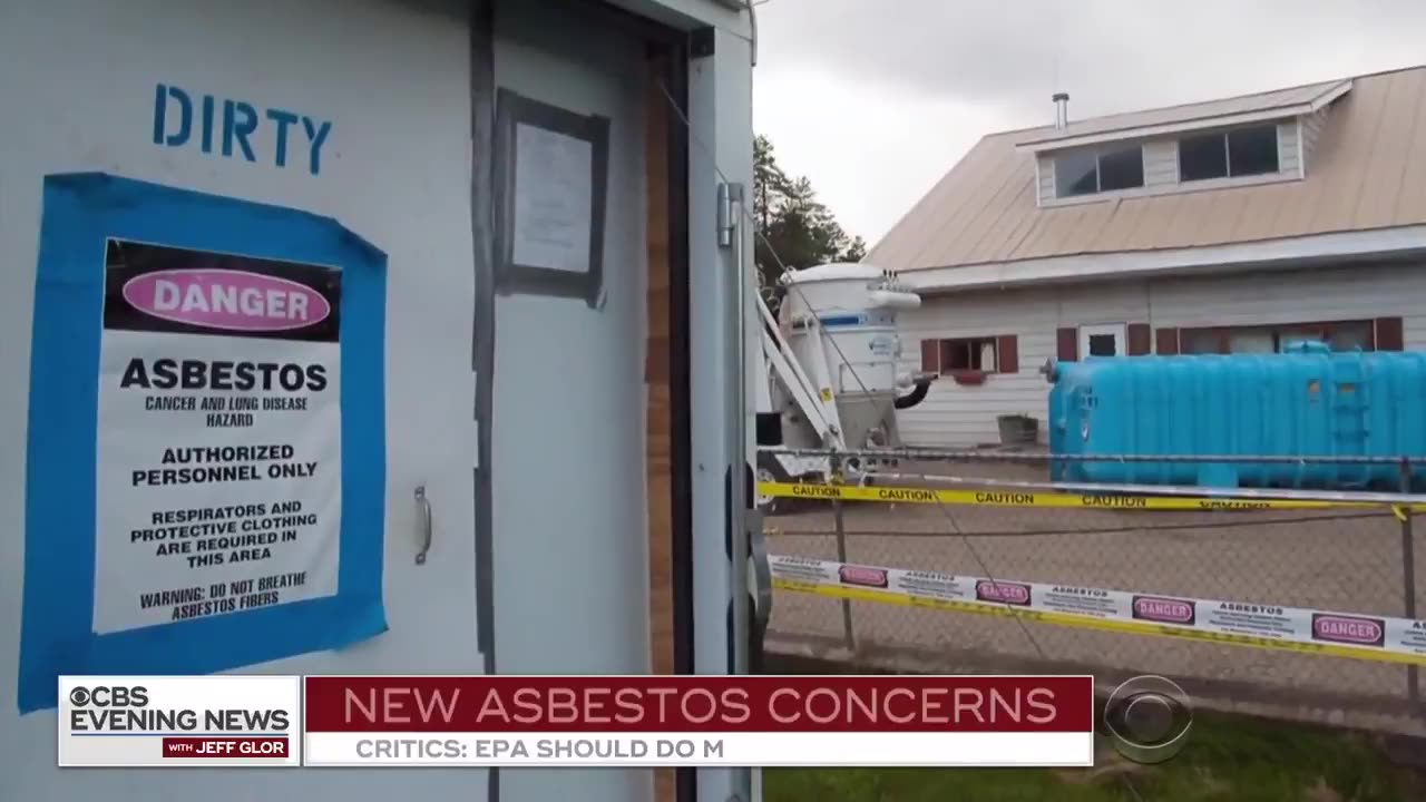 Asbestos, linked to health concerns & liability in the 1970s but never banned outright in U.S.