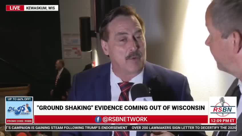 HERO Mike Lindell to mass distribute MyPillows to Canadian truckers next week