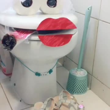 Friday Vibes Funny Toilet Creation