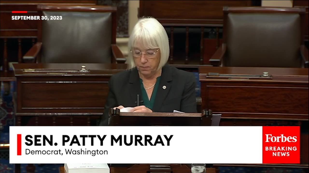 Patty Murray Slams 'House Republicans' Recklessness' After Senate Passes Bill That Averts Shutdown