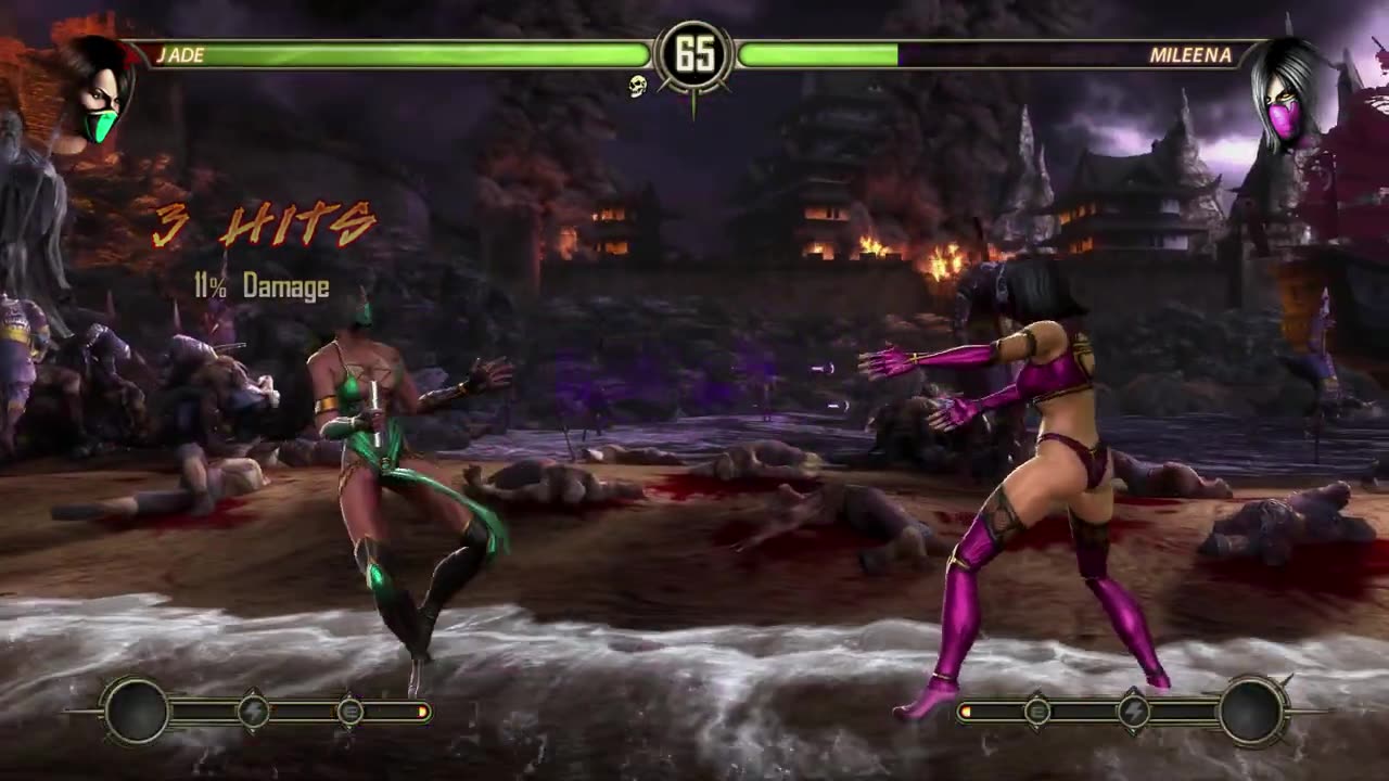 Mortal Kombat 9 - Story Mode Chapter 10 Jade No Commentary