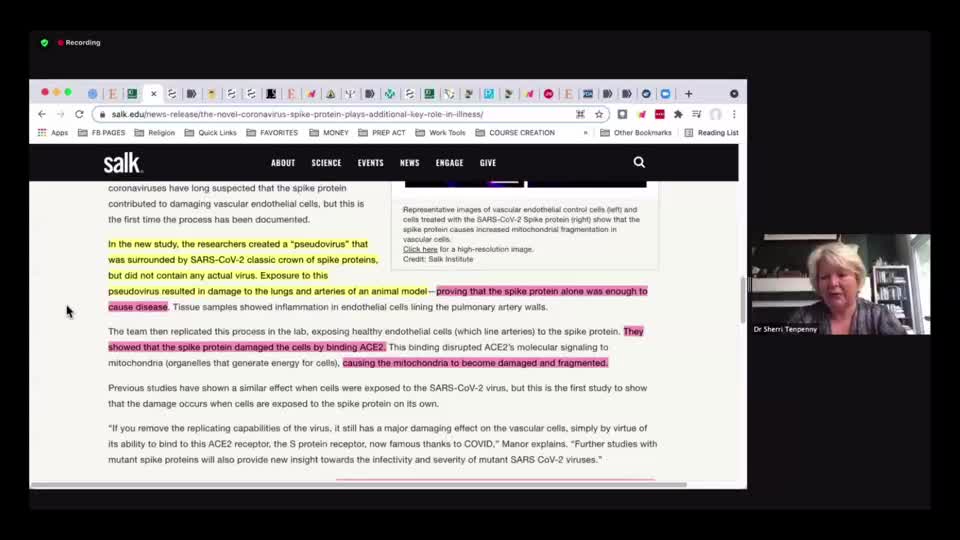 MOI (Mechanisms of Injury),Covid Injections: Class (Part 1) Dr Sherri Tenpenny