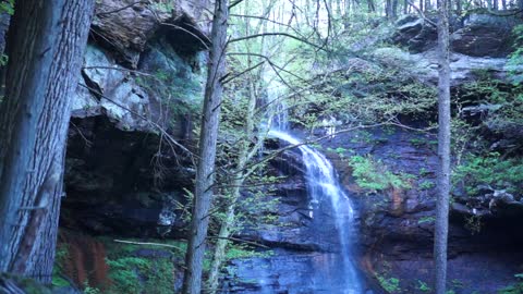 Belle Ridge Spacious Skies Campground Brady Branch Water Fall