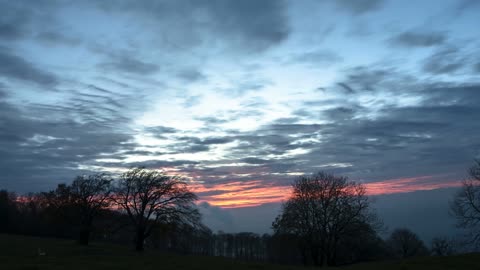 Time Lapse - 4K - Beautiful Sunrise