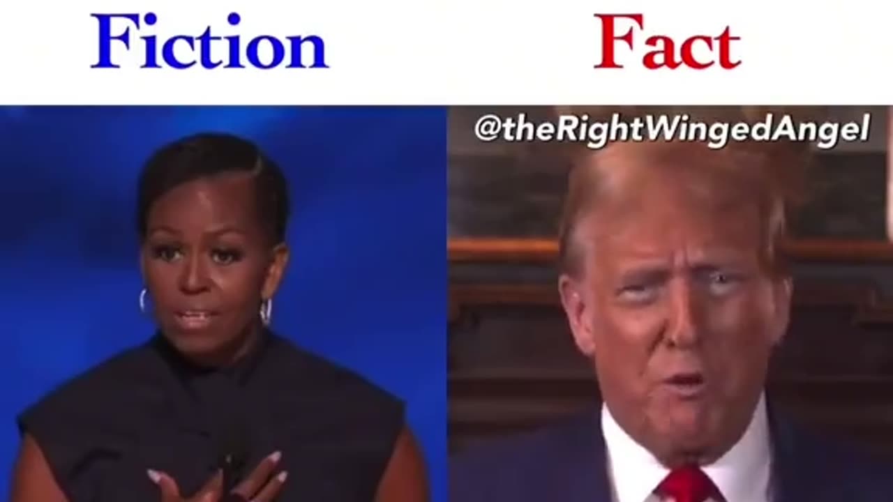 LIAR! Here is Proof Michelle Lied about what Trump said! Make this go viral