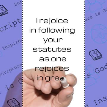 #shorts #verseoftheday #ytshorts #scripture Video Psalm 119:14