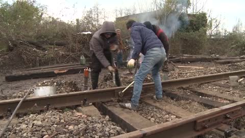 Сергей Шамба, Автандил Сурманидзе, Бакур Бебия и Аслан Барциц об отрытие железной лороги